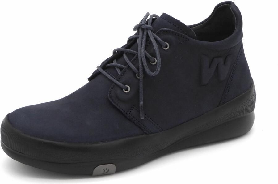 Wolky Fuse Dames Veterboot 0550114-800 Blauw