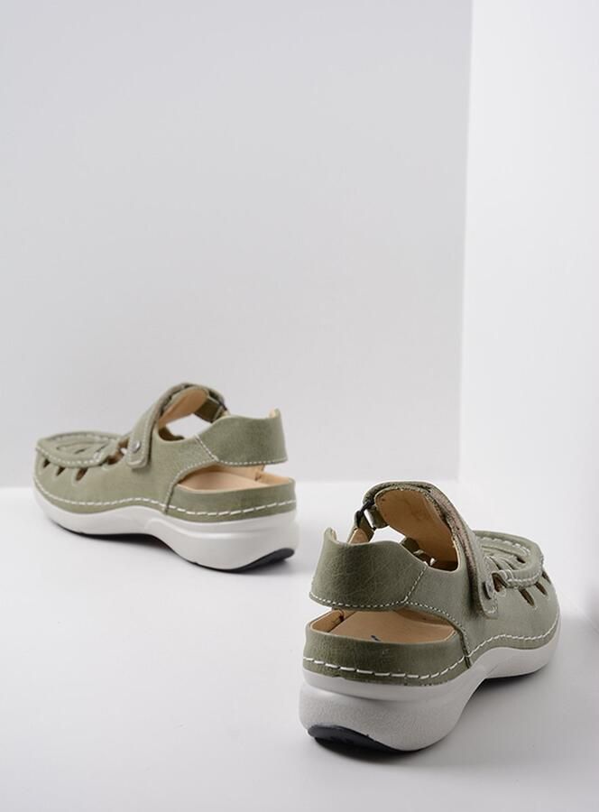 Wolky Comfortschoenen Rolling Sun lichtgroen leer - Foto 4