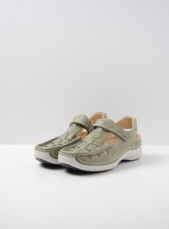 Wolky Comfortschoenen Rolling Sun lichtgroen leer - Foto 6