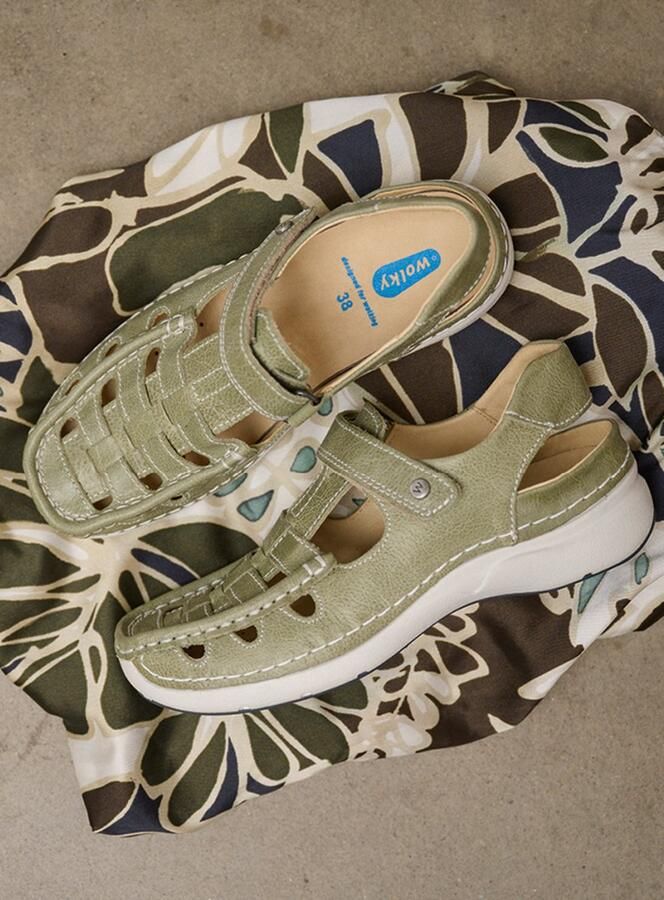 Wolky Comfortschoenen Rolling Sun lichtgroen leer - Foto 9