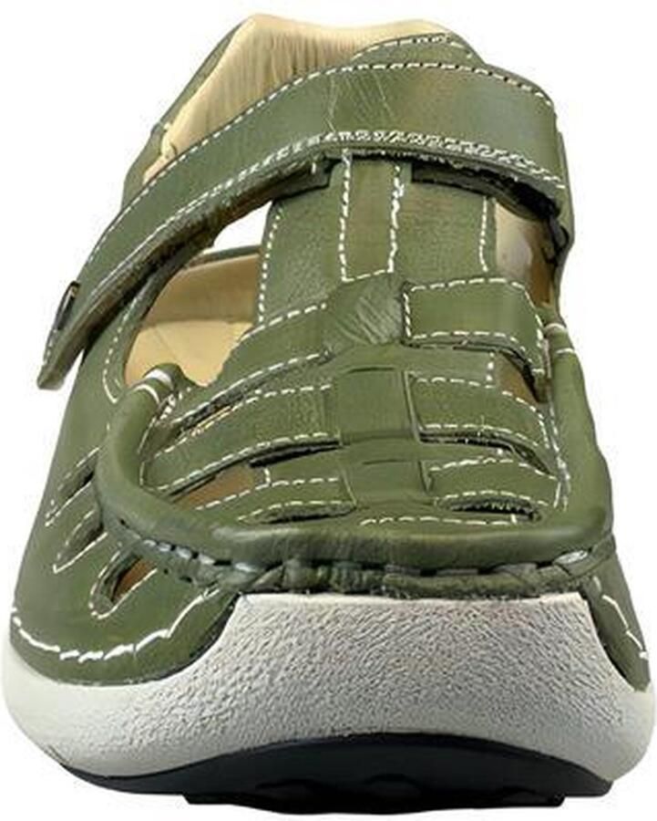 Wolky Comfortschoenen Rolling Sun lichtgroen leer - Foto 3