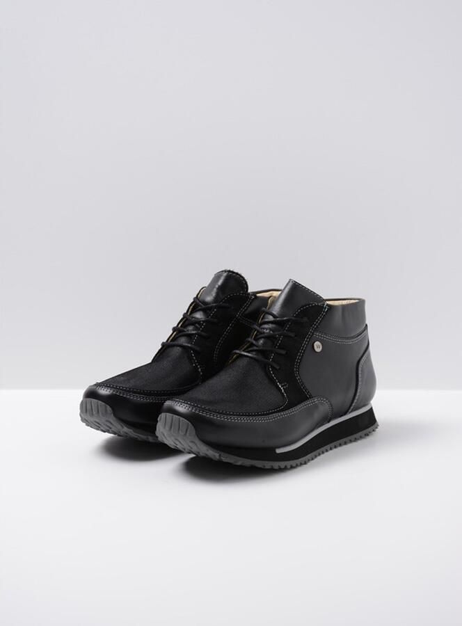 Wolky Hoge Sneakers 05802 e-Boot 20009 zwart stretch leer - Foto 6