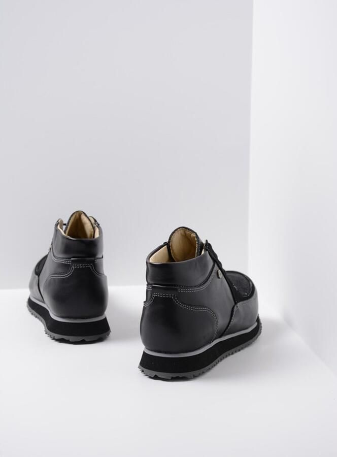 Wolky Hoge Sneakers 05802 e-Boot 20009 zwart stretch leer - Foto 7