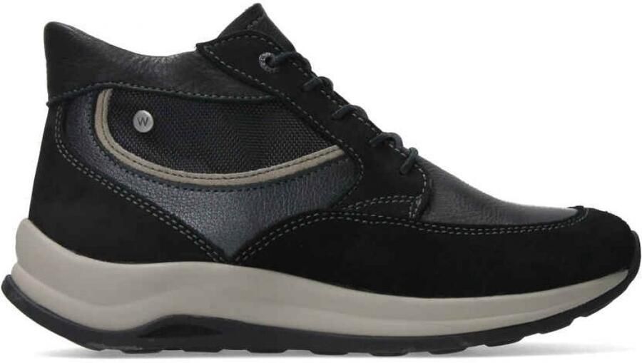 Wolky Dames Scone leather combinations 097690 001 Black combi - Foto 2