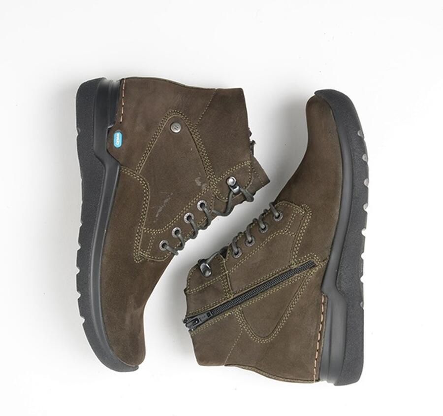 Wolky Hoge veterschoenen Whynot cactus nubuck - Foto 3