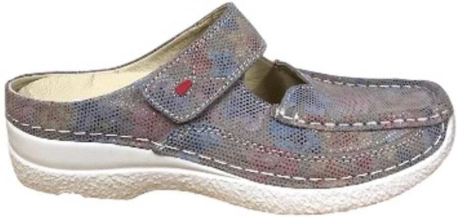 Wolky Comfortschoenen Roll Slipper taupe flower - Foto 2