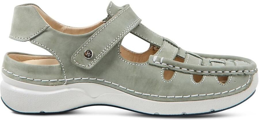 Wolky Dames Sandalen Rolling Sun Sage Green Groen