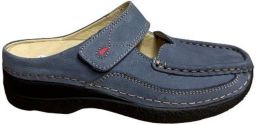 Wolky Dames Roll Slipper 0622713-840 Jeansblauw