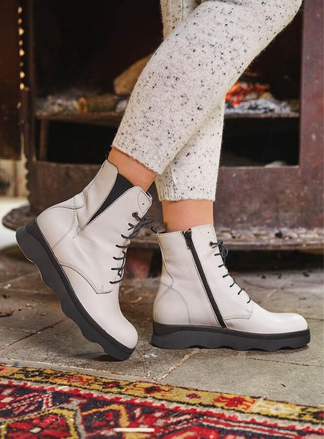 Wolky Dames schoenen 0297530 Akita Savana leather Wit - Foto 7