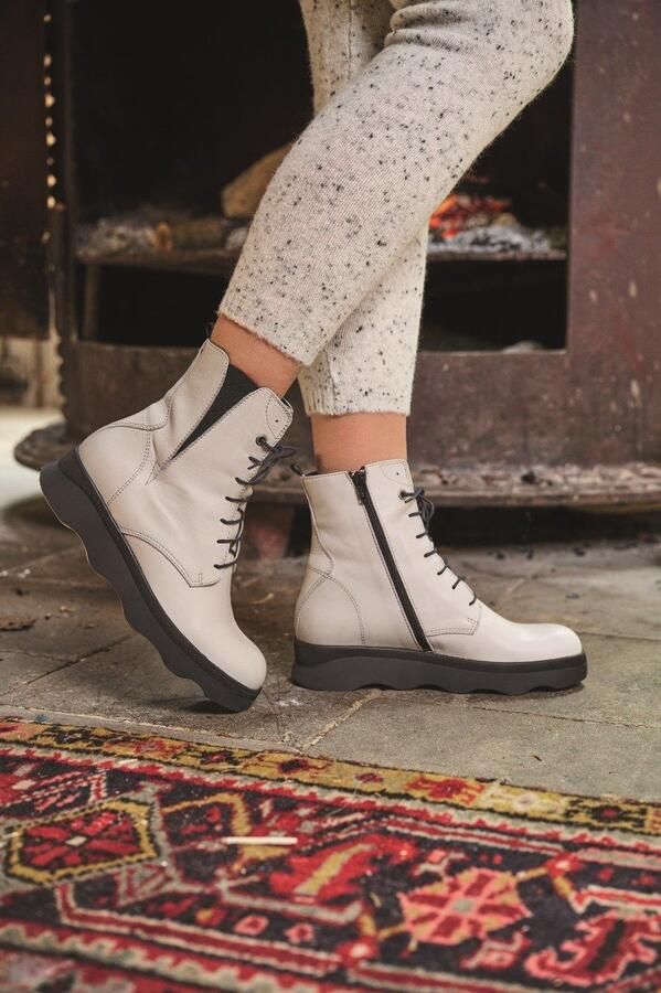 Wolky Dames schoenen 0297530 Akita Savana leather Wit - Foto 10