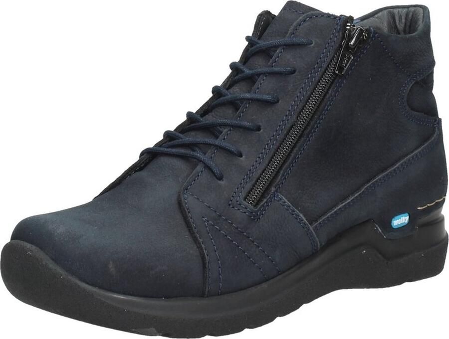 Wolky Dames Veterschoenen Boots 0660611 800 Why Antique Blauw - Foto 9