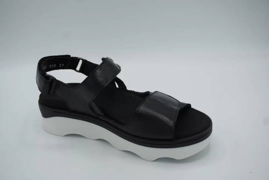 Wolky Dames Sandalen 0235033 010 Medusa Reflex Zwart - Foto 9