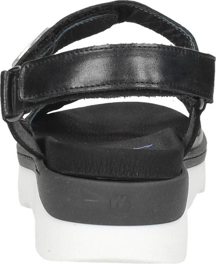 Wolky Dames Sandalen 0235033 010 Medusa Reflex Zwart