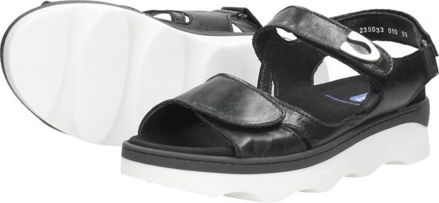 Wolky Dames Sandalen 0235033 010 Medusa Reflex Zwart - Foto 15