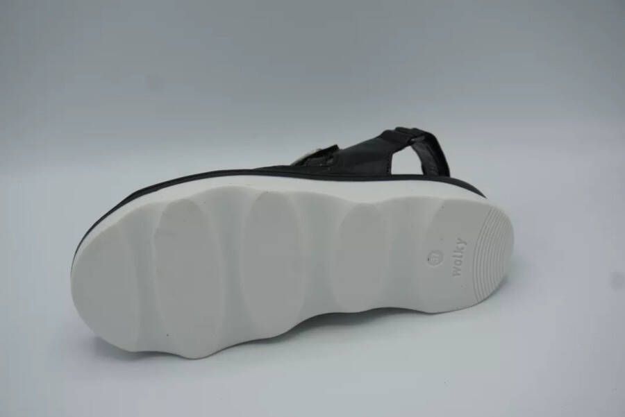 Wolky Dames Sandalen 0235033 010 Medusa Reflex Zwart - Foto 10