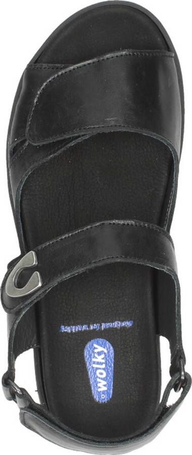 Wolky Dames Sandalen 0235033 010 Medusa Reflex Zwart - Foto 16