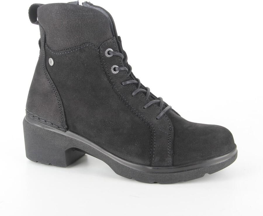 Wolky Veterschoenen Midi zwart nubuck - Foto 3