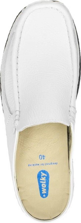 Wolky Klompen 06202 Roll Slide 70100 wit geprint leer - Foto 2