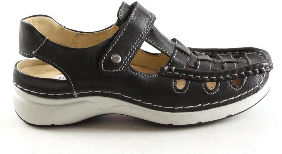 Wolky Rolling Sun 0720435 070 Dames Wandelsandaal Zwart - Foto 9