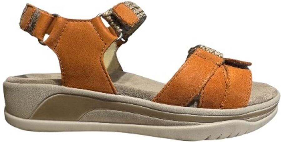 Wolky Dames Sandalen 01056 Acula Oranje