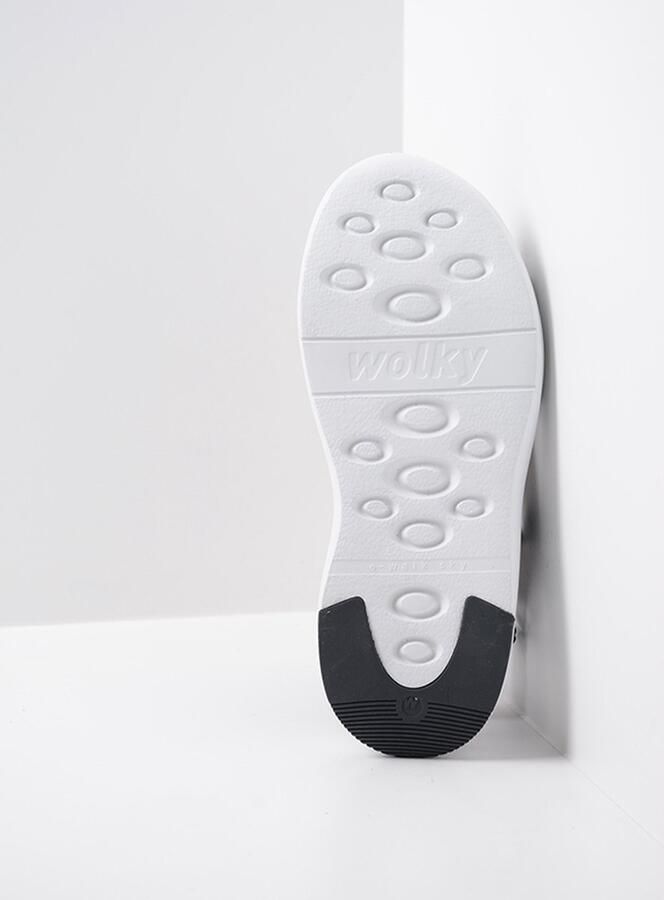 Wolky Sandalen Cirro zwart-wit leer - Foto 5