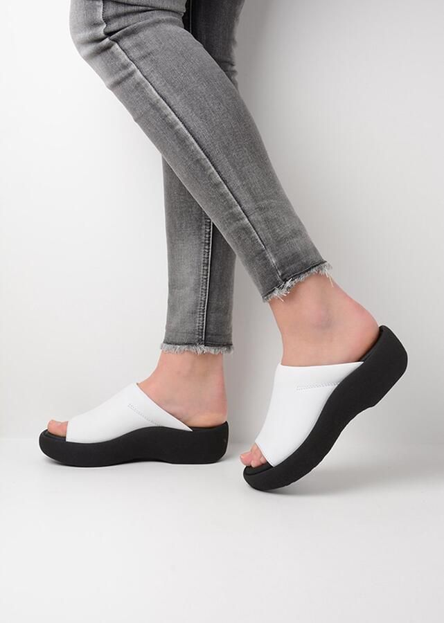 Wolky Slippers 03201 Nassau 30100 wit leer - Foto 10
