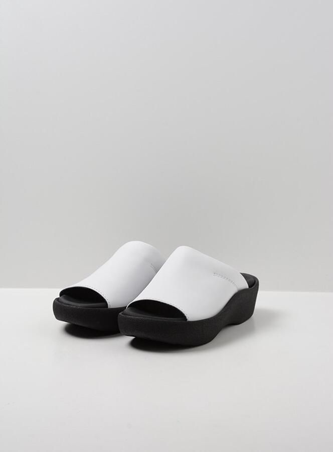 Wolky Slippers 03201 Nassau 30100 wit leer - Foto 5