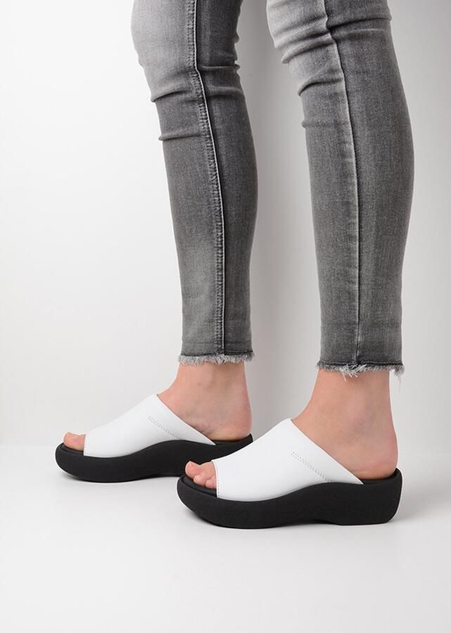 Wolky Slippers 03201 Nassau 30100 wit leer - Foto 11