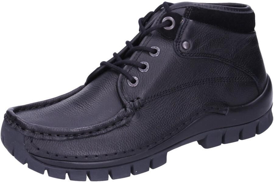 Wolky unisex veterschoenen zwart