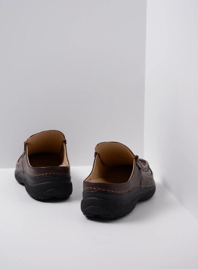 Wolky Shoe > > Comfortschoenen Roll Slide bruin leer - Foto 4