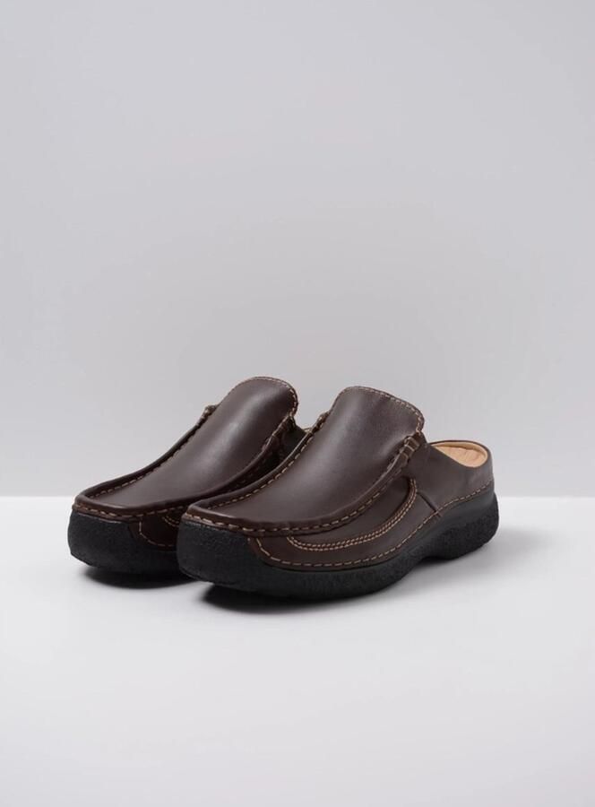 Wolky Shoe > > Comfortschoenen Roll Slide bruin leer - Foto 5