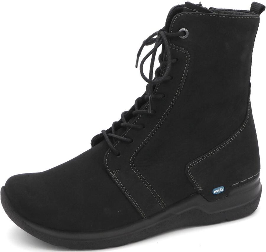 Wolky Viper HV Dames Veterboot 0663210-000 Zwart