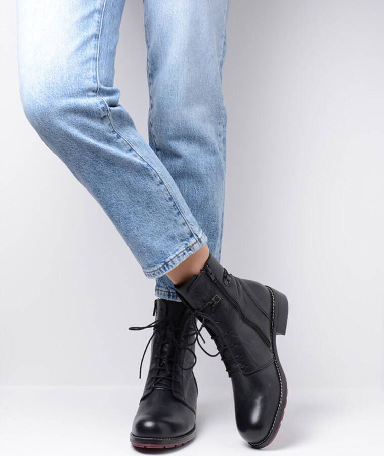 Wolky Enkellaarsjes en boots Murray XW zwart leer - Foto 2