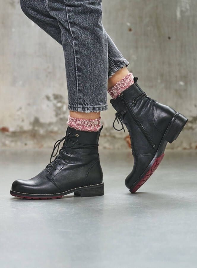 Wolky Enkellaarsjes en boots Murray XW zwart leer - Foto 8