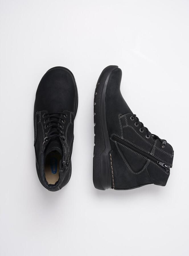 Wolky Hoge veterschoenen Whynot HV zwart nubuck - Foto 6