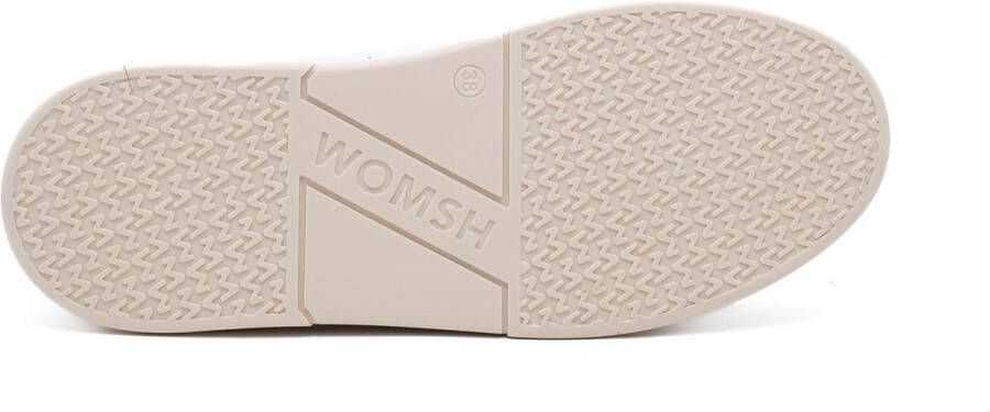 Womsh Vintage Street Style Sneakers White Dames