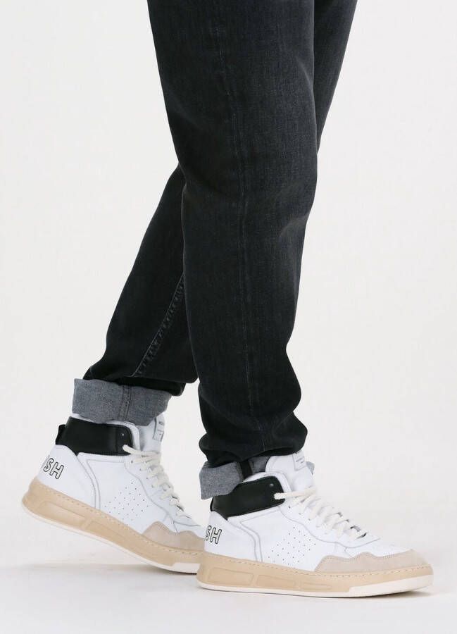Womsh Ink High Hoge sneakers Leren Sneaker Heren Wit - Foto 4