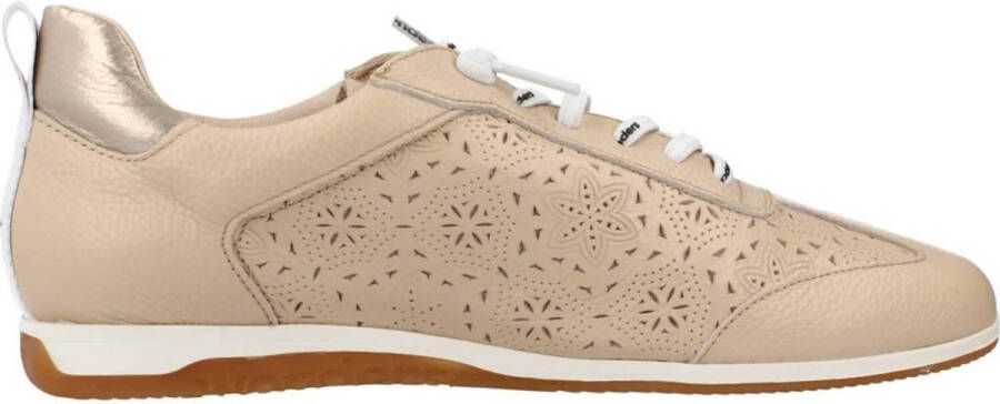 Wonders Chique Sportieve Sneakers voor Vrouwen Beige Dames