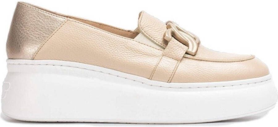 Wonders Begin dames moccasin beige