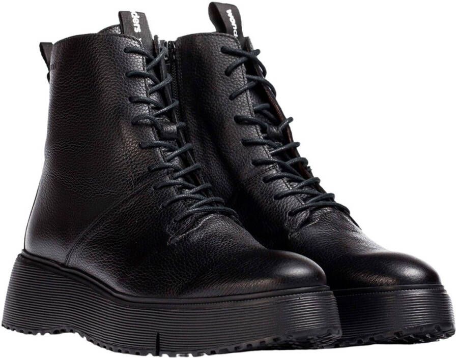 Wonders Odisei Dames Sneaker met MemoryGel Binnenzool Black Dames