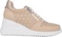 Wonders Change dames sneaker beige - Thumbnail 1