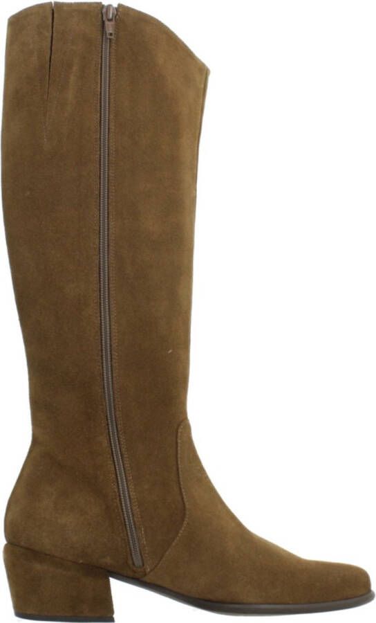 Wonders Bruine Fei suède laarzen