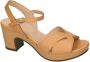 Wonders -Dames beige sandalen - Thumbnail 1