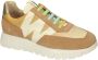 Wonders Odisei Urban Sneaker met MemoryGel Binnenzool Beige Dames - Thumbnail 6