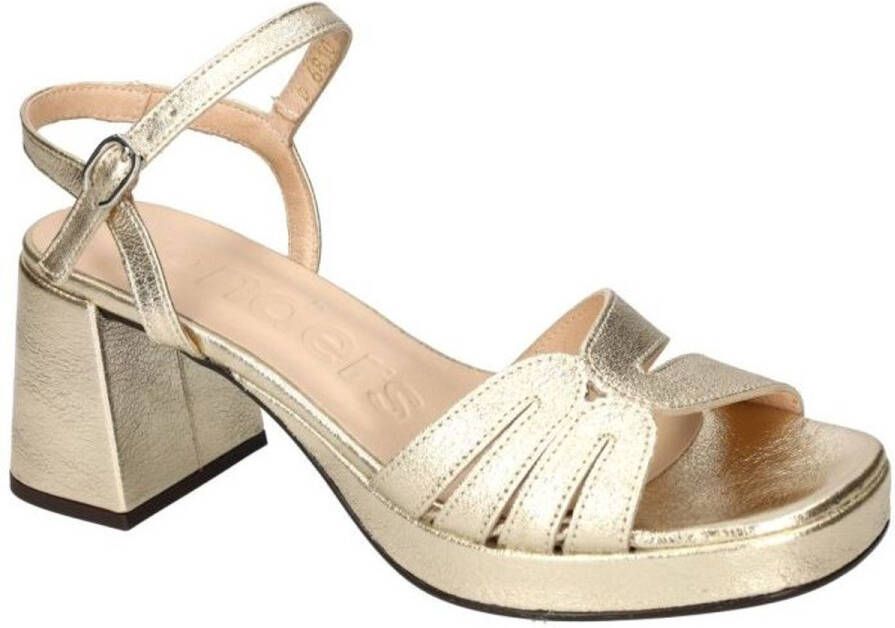 Wonders -Dames goud sandalen