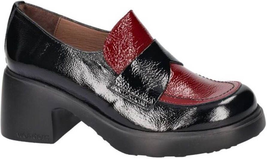 Wonders -Dames rood donker pumps & hakschoenen