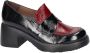 Wonders -Dames rood donker pumps & hakschoenen - Thumbnail 1
