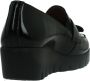 Wonders -Dames zwart ballerina's & mocassins - Thumbnail 1