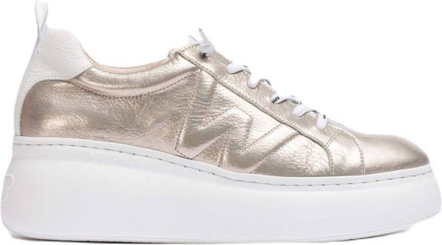 Wonders Dorita dames sneaker goud