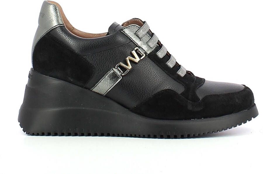 Wonders Eva dames sneaker zwart